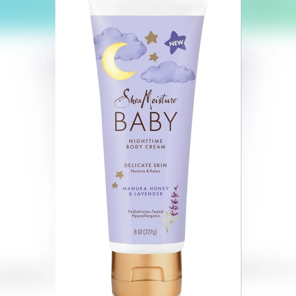 (2) new SheaMoisture Baby Moisturizer Manuka Honey & Lavender for Delicate Hair